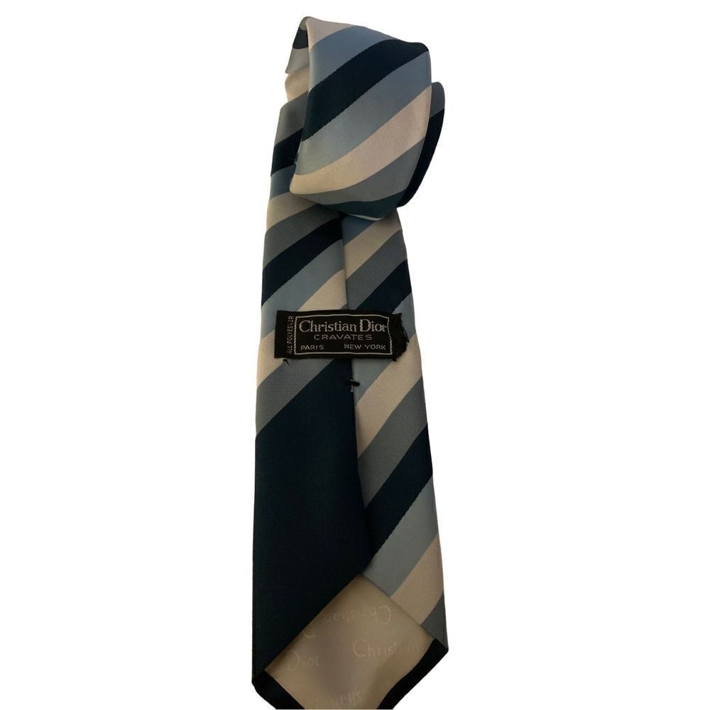 Vintage Christian Dior Men’s Tie - Picture 3 of 6